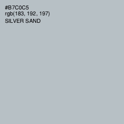 #B7C0C5 - Silver Sand Color Image
